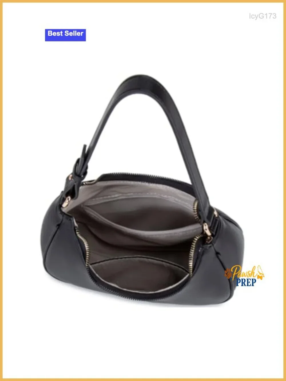 Crescent Hobo Bag Women Cute Purse PU Leather Shoulder Tote Underarm Mini